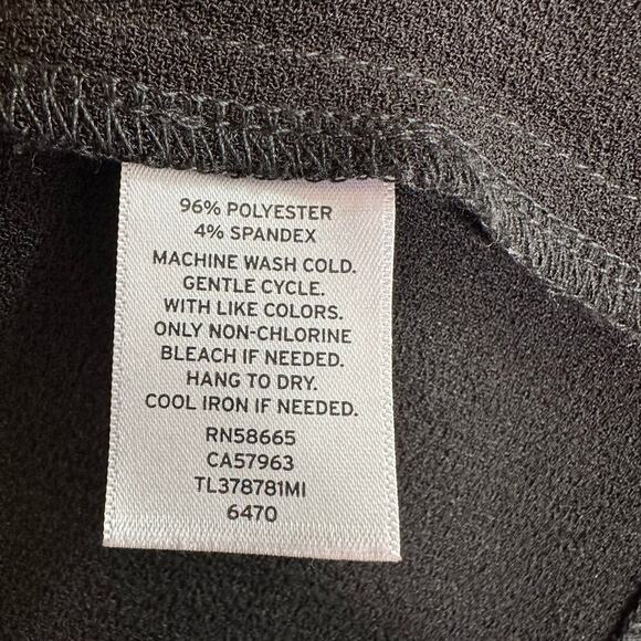 Leith Unstructured Long Black Blazer Size Small - Picture 8 of 8